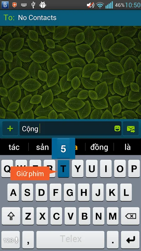 Captures d'écran de Bkav Keyboard