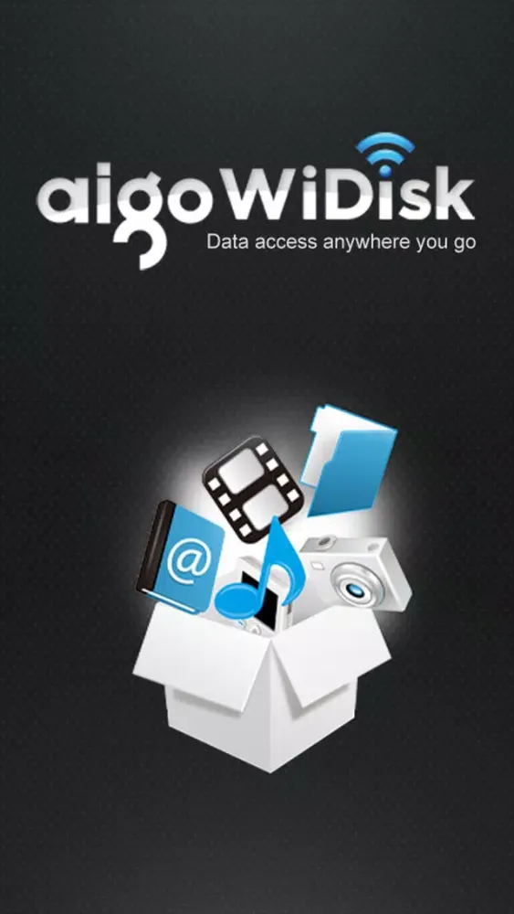 Tangkapan layar aigo WiFi Disk
