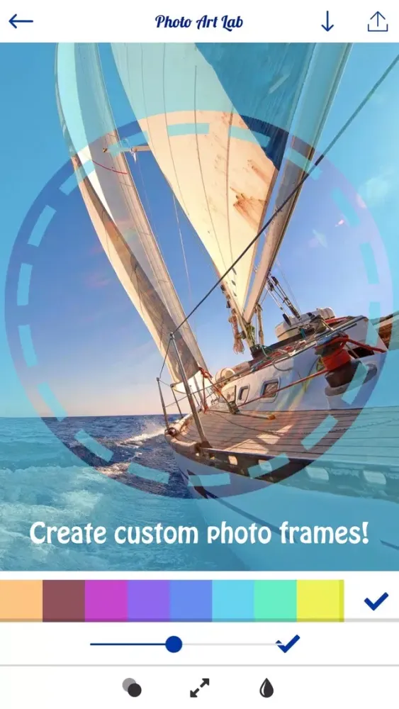Zrzuty ekranu Photo Art Lab - original photo frames