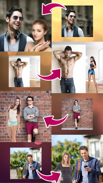 ภาพหน้าจอของ Dating Camera - beauties next to you!