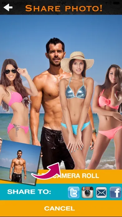 ภาพหน้าจอของ Dating Camera - beauties next to you!