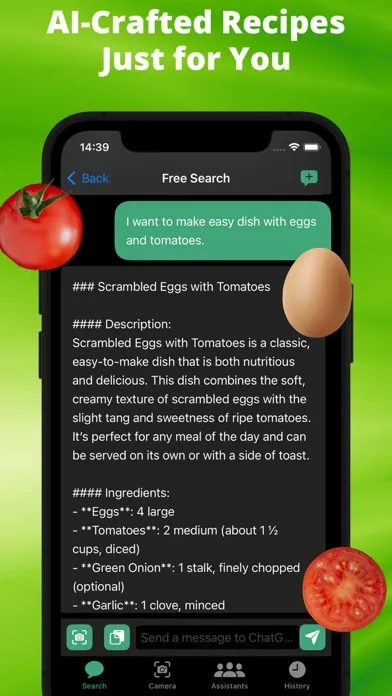ChefBot - AI Cooking Chatbot应用截图