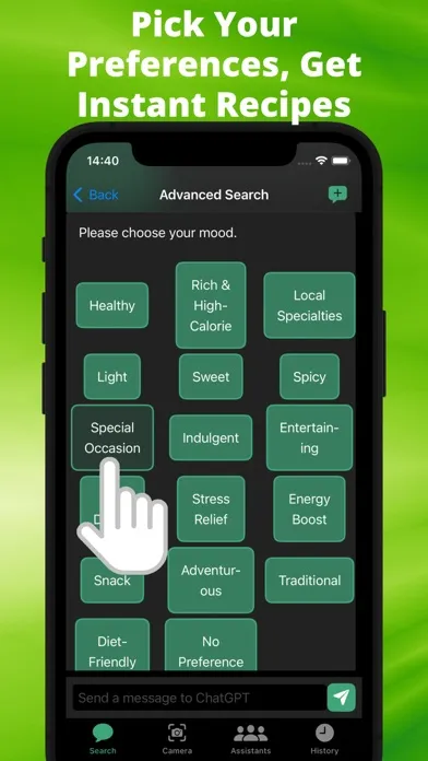 ChefBot - AI Cooking Chatbot应用截图