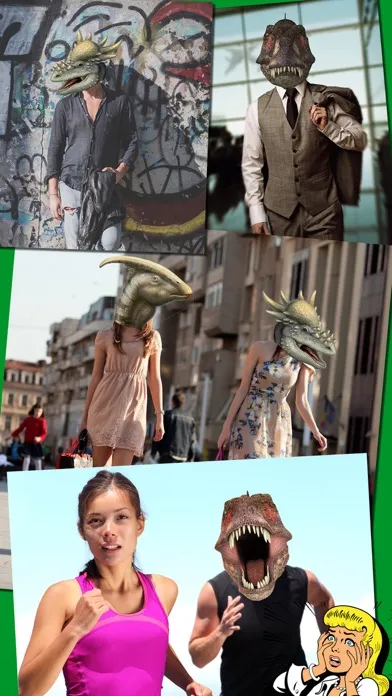 Dinoface - dinosaur photo booth应用截图