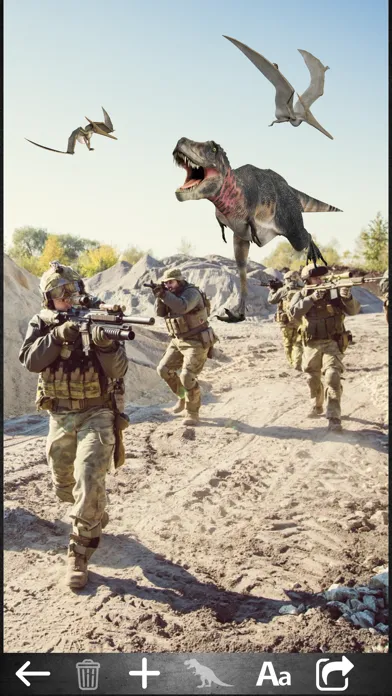 Dinosaur Picture Camera Ekran Görüntüleri