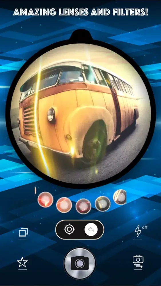 Zrzuty ekranu Fisheye Wide-Lens Camera