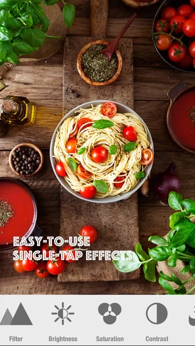 Tangkapan skrin Food Picture Camera PRO