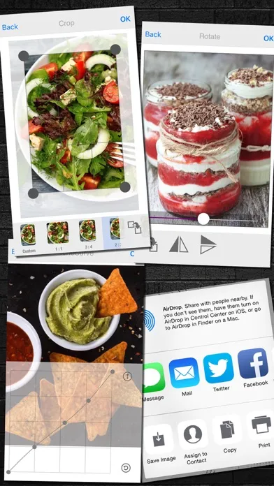 Tangkapan skrin Food Picture Camera PRO