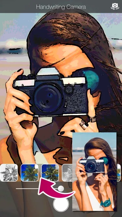 Captures d'écran de Handwriting Camera