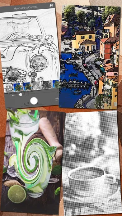 Captures d'écran de Handwriting Camera