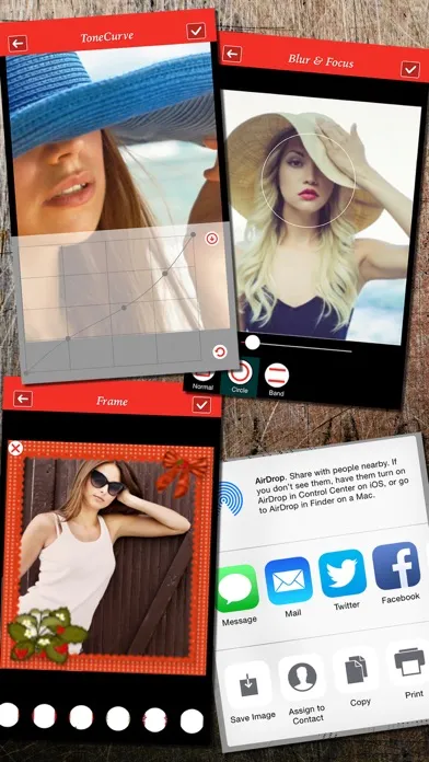 Screenshot di Modelworks - all-in-one camera for portrait photo