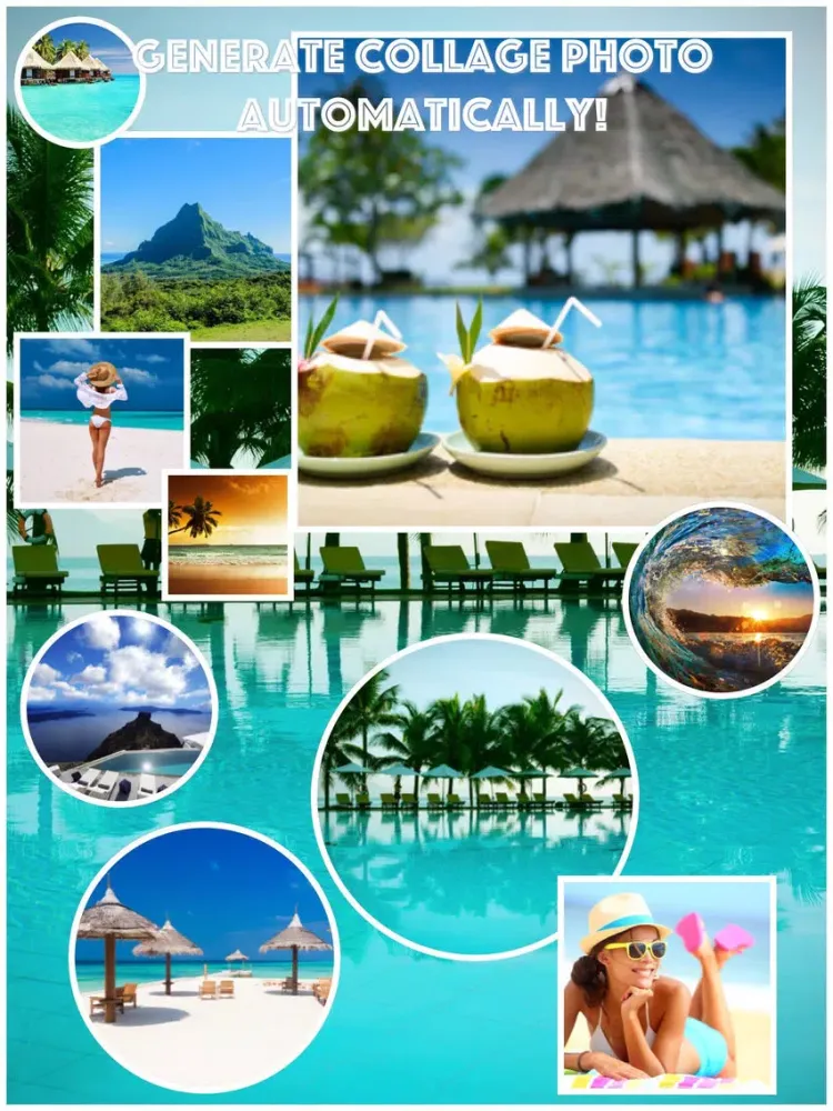 Zrzuty ekranu Scrapbook Creator - automatic photo collage iPad 