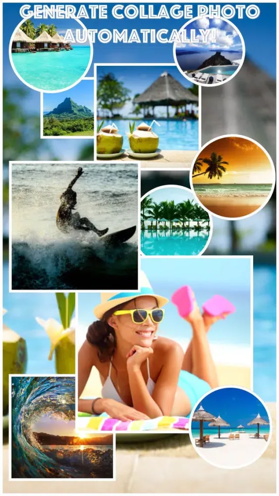 Zrzuty ekranu Scrapbook Creator - automatic photo collage