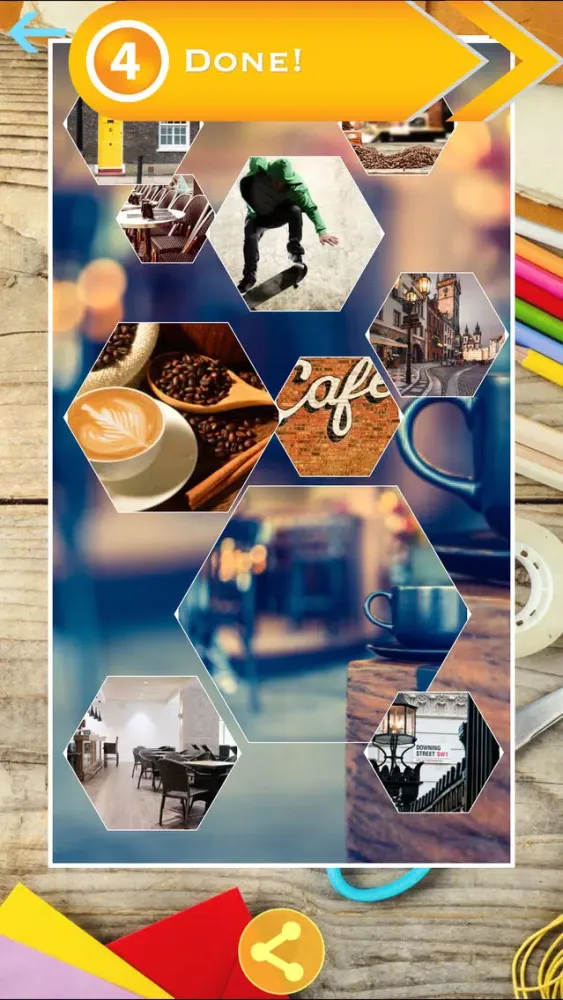 Zrzuty ekranu Scrapbook Creator - automatic photo collage