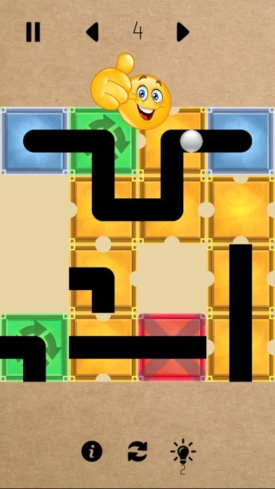 تصاویر Sliding Puzzle - Guide the Ball