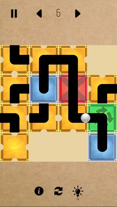 تصاویر Sliding Puzzle - Guide the Ball