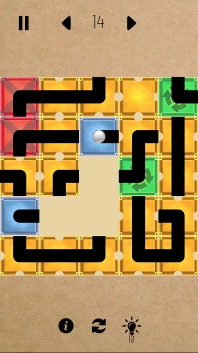 تصاویر Sliding Puzzle - Guide the Ball