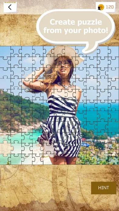 Tangkapan skrin World Heritage Sites Puzzle Game