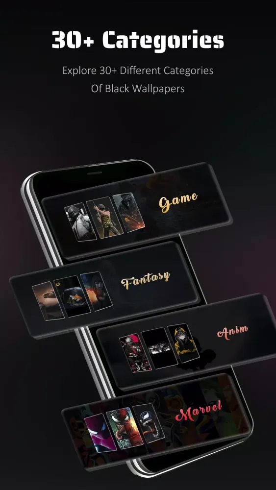 Black Wallpapers HD Live Dark স্ক্রিনশট