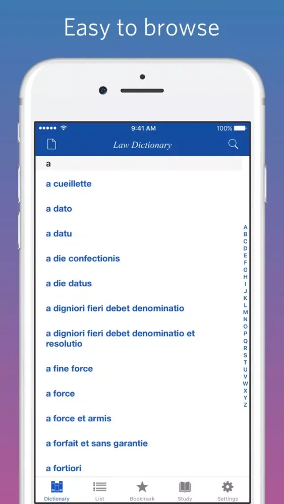 Law Dictionary - quiz and flashcard スクリーンショット