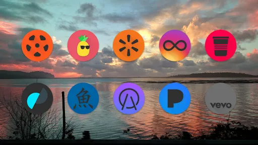Pixelation - Dark Icon Pack Screenshots