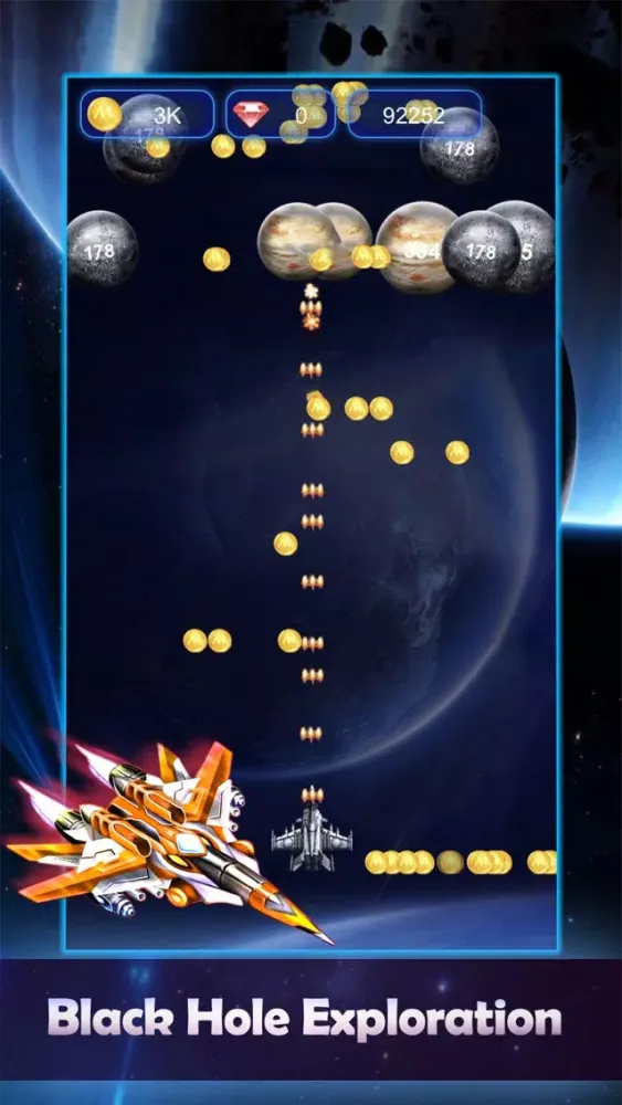 Captures d'écran de Black Hole War