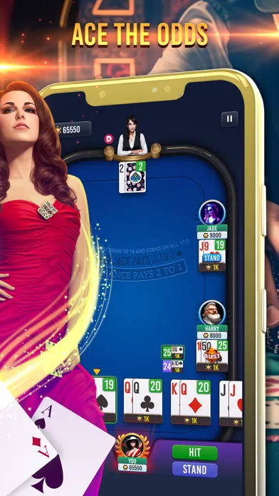 Blackjack 21 Championship應用截圖