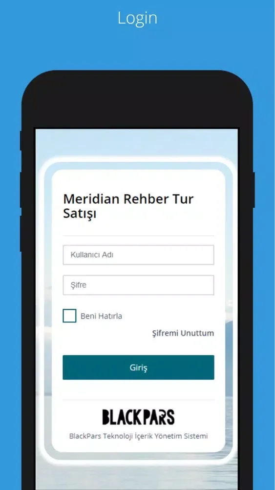 Tangkapan layar Tur Rehber Portalı