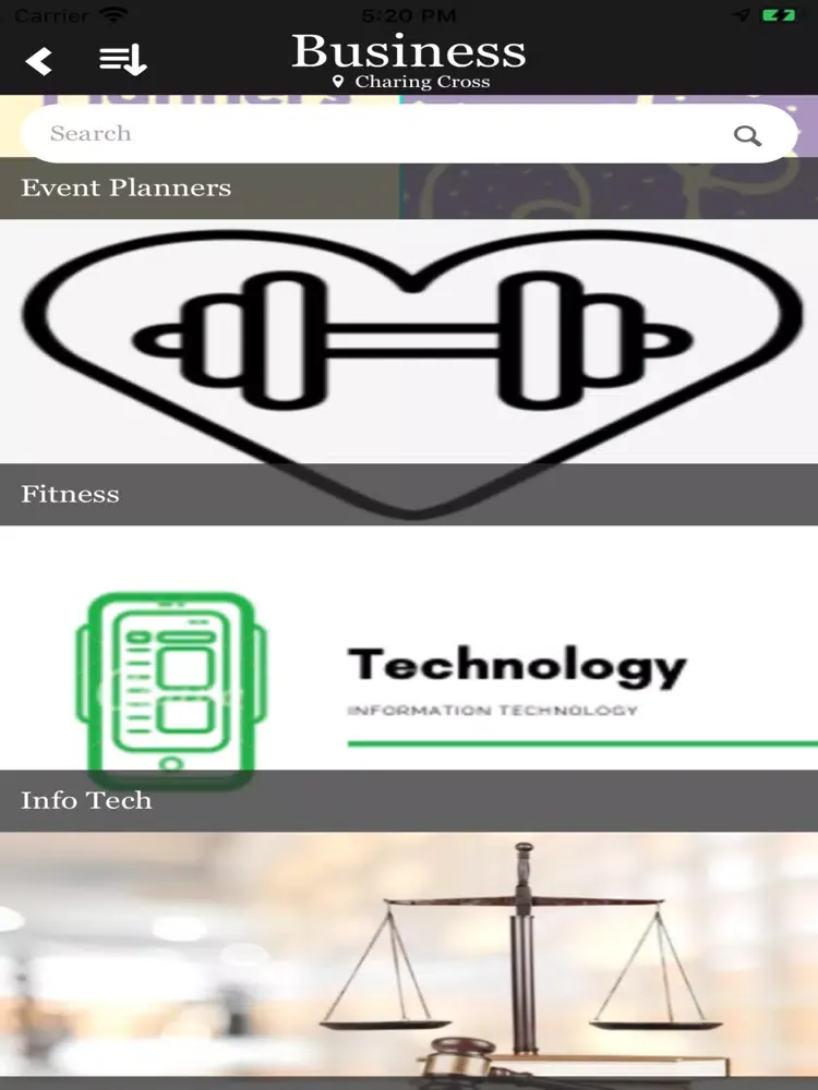 Black Rolodex. iPad  Screenshots
