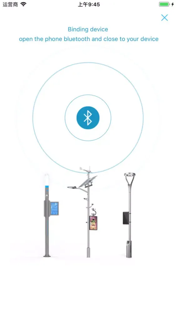 Capturas de tela do Smart lighting - bluetooth