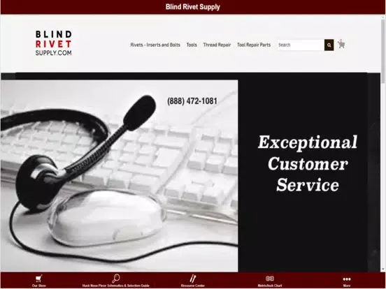 Screenshot di Blind Rivet Supply iPad 