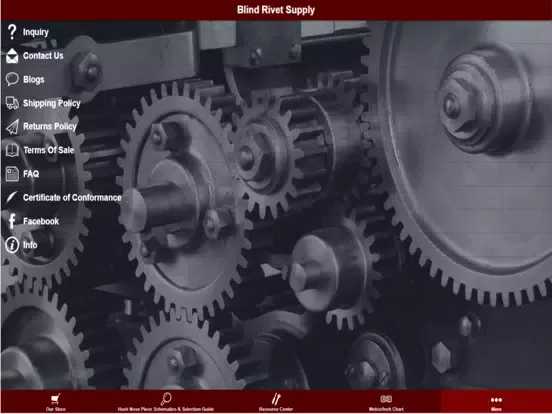 Screenshot di Blind Rivet Supply iPad 