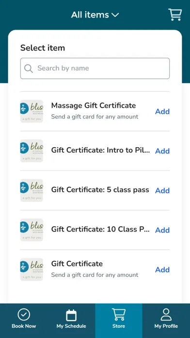 Bliss Bodywork Screenshots