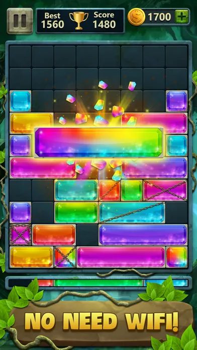 Block Drop Puzzle Jewel スクリーンショット