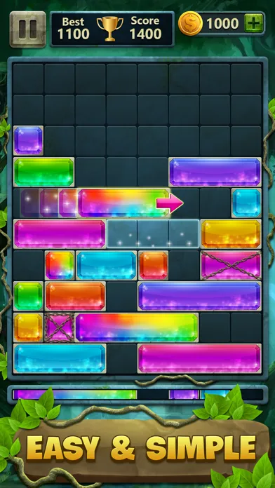 Block Drop Puzzle Jewel スクリーンショット
