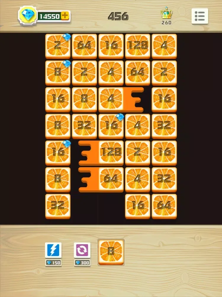 2048 Fire! iPad  스크린샷