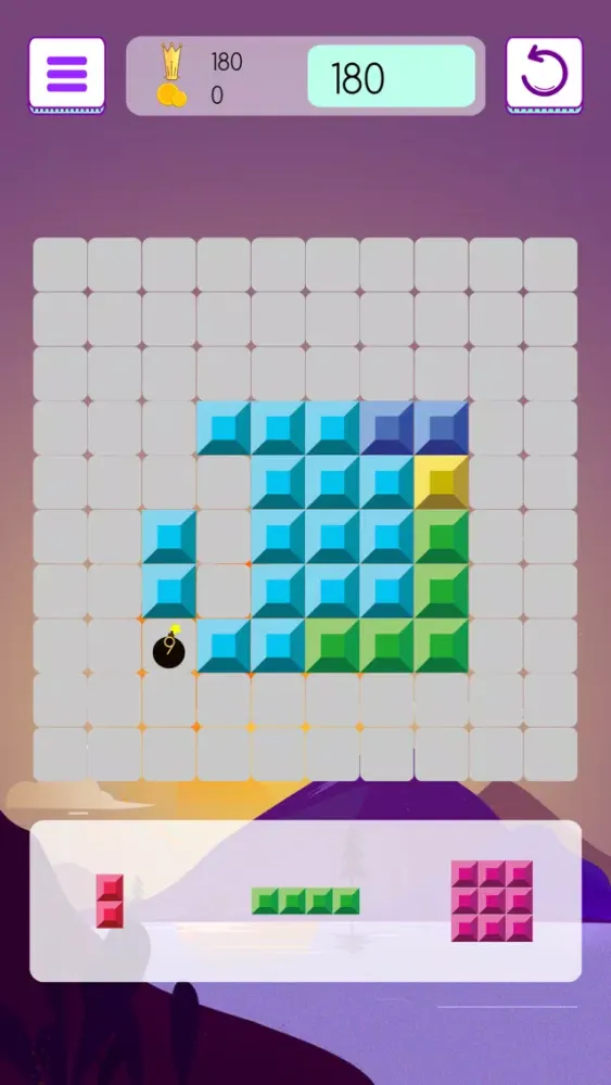 Capturas de tela do Block Puzzle Battle Camp