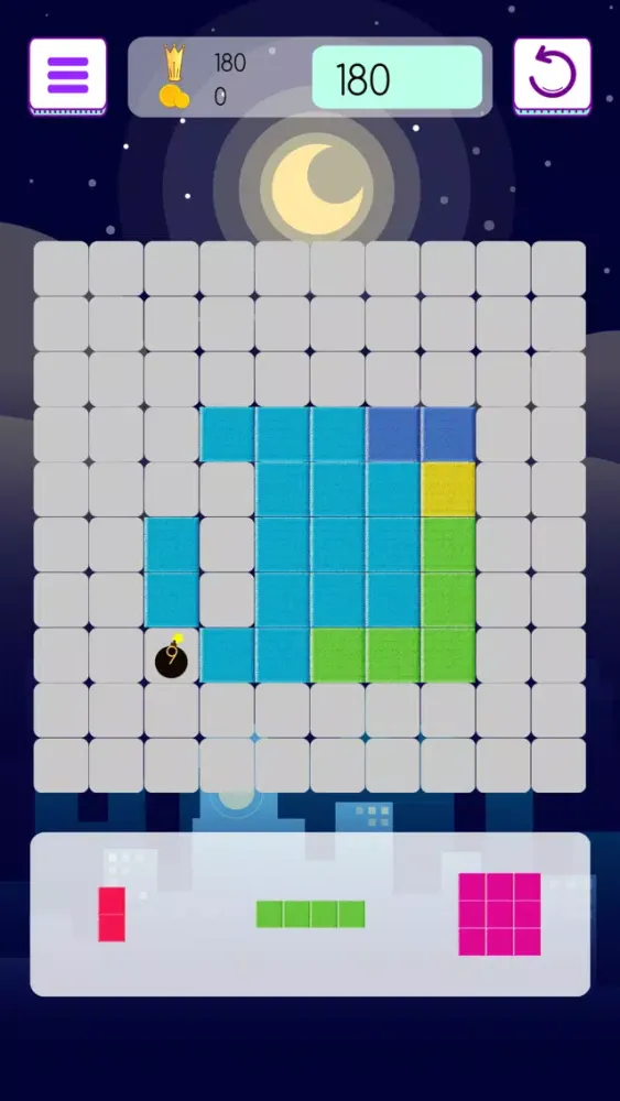 Capturas de tela do Block Puzzle Battle Camp