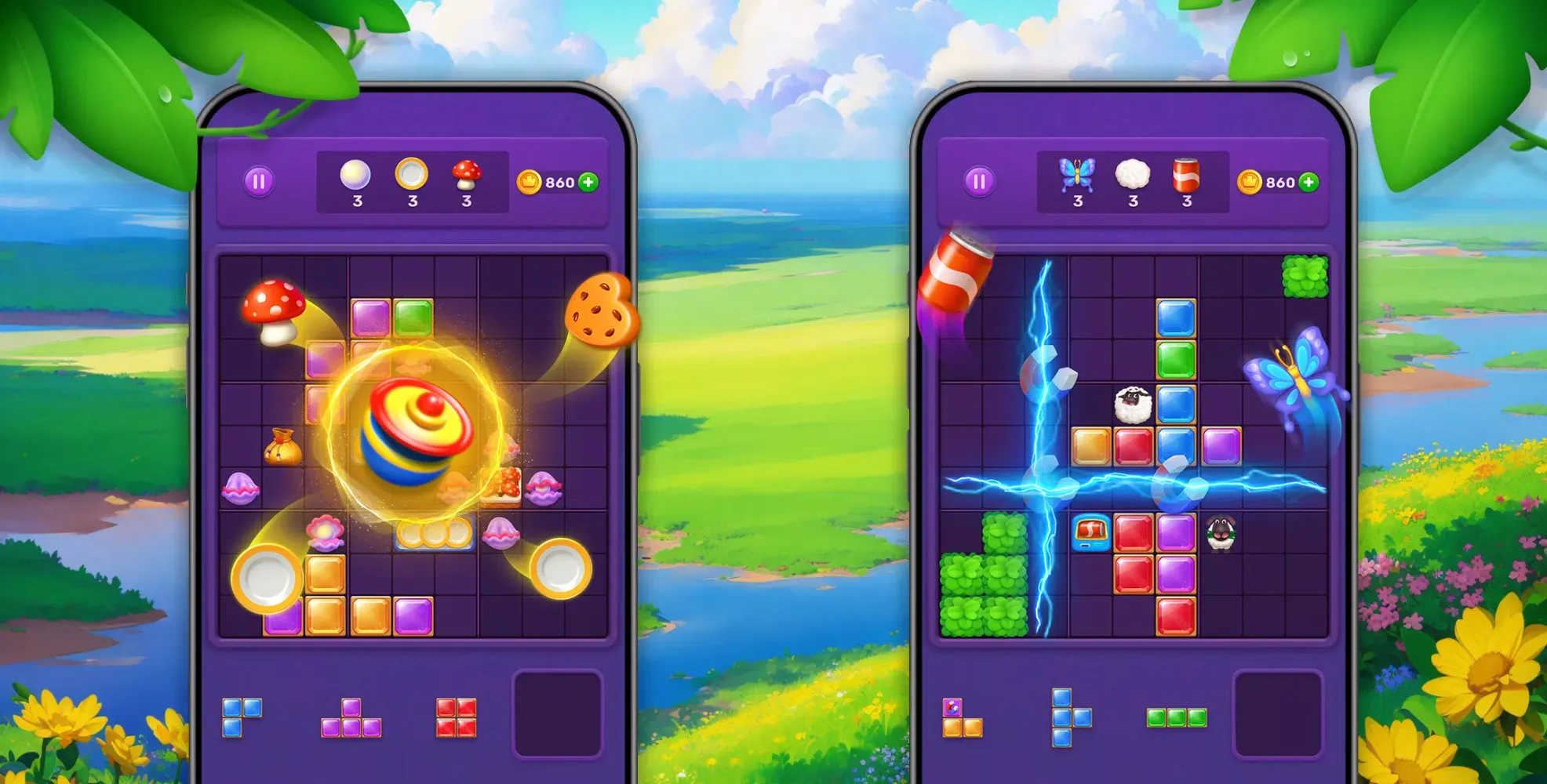 Capturas de tela do Block Puzzle