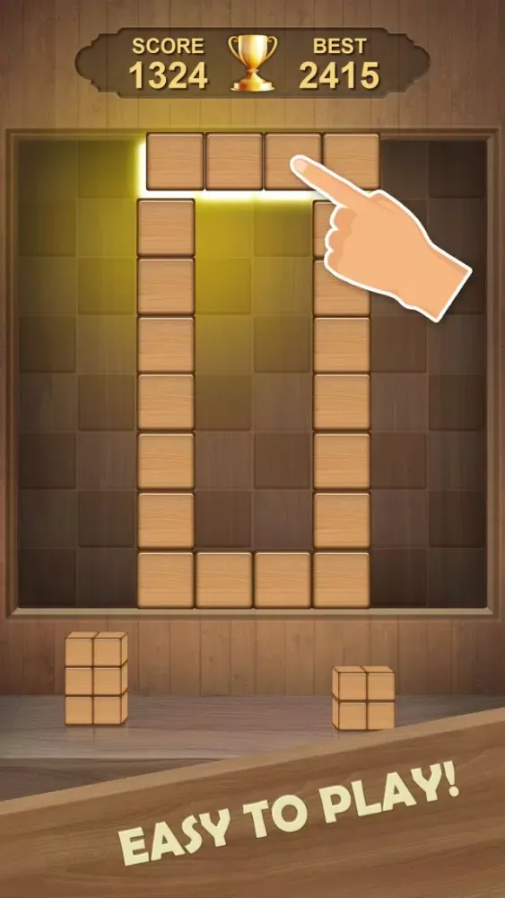 Zrzuty ekranu Woody Puzzle Block Game