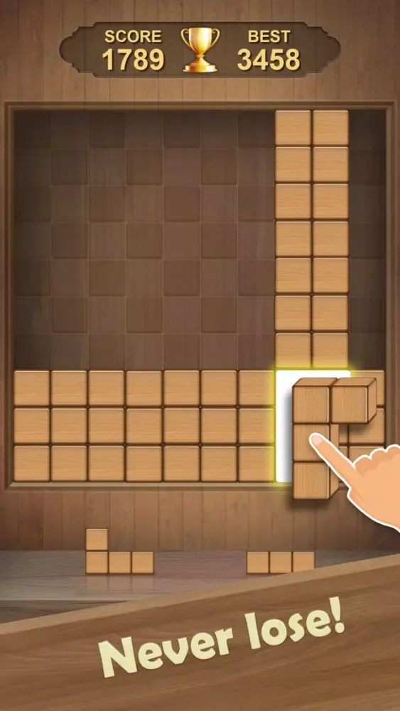 Zrzuty ekranu Woody Puzzle Block Game