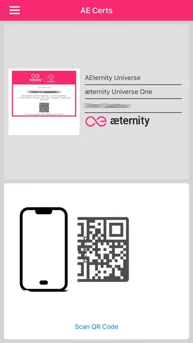 AE Certs Screenshots