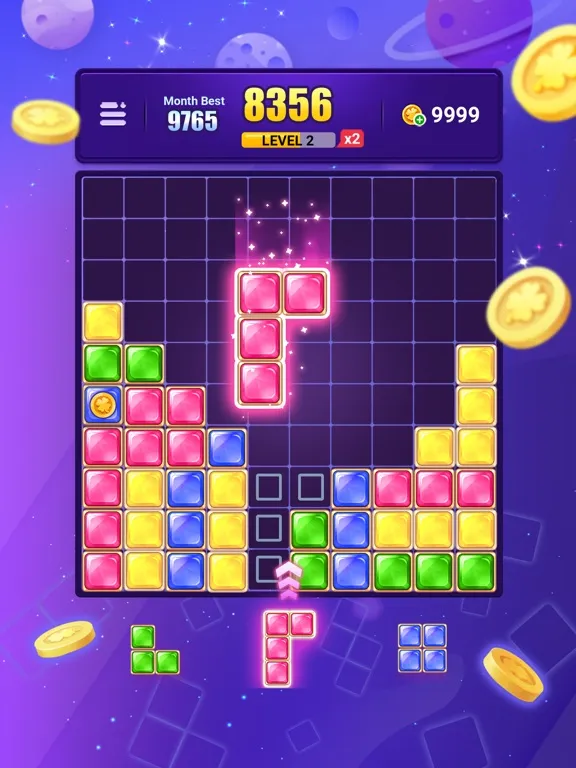 Block Puzzle Jewel :Gem Legend iPad  स्क्रीनशॉट