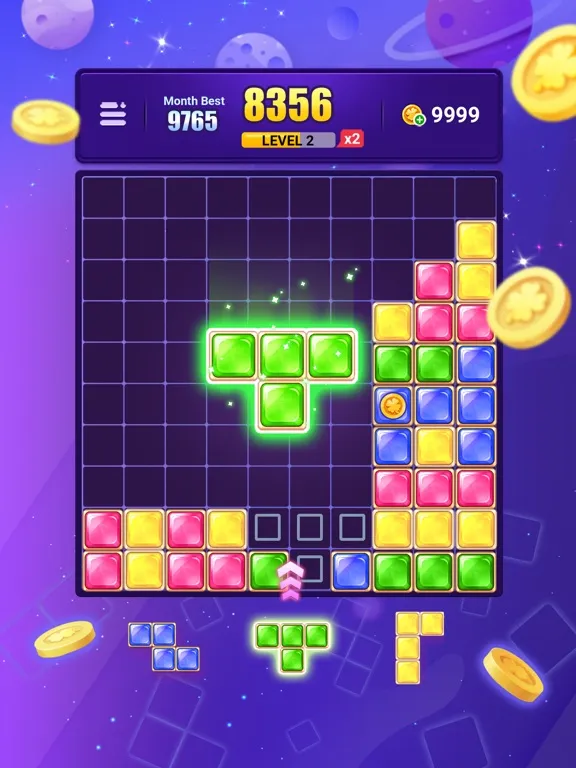 Block Puzzle Jewel :Gem Legend iPad  स्क्रीनशॉट