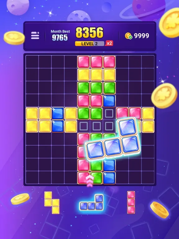 Block Puzzle Jewel :Gem Legend iPad  स्क्रीनशॉट