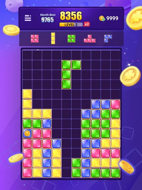 Block Puzzle Jewel :Gem Legend iPad  स्क्रीनशॉट