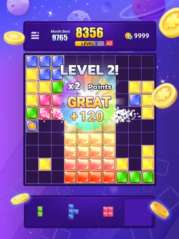 Block Puzzle Jewel :Gem Legend iPad  स्क्रीनशॉट