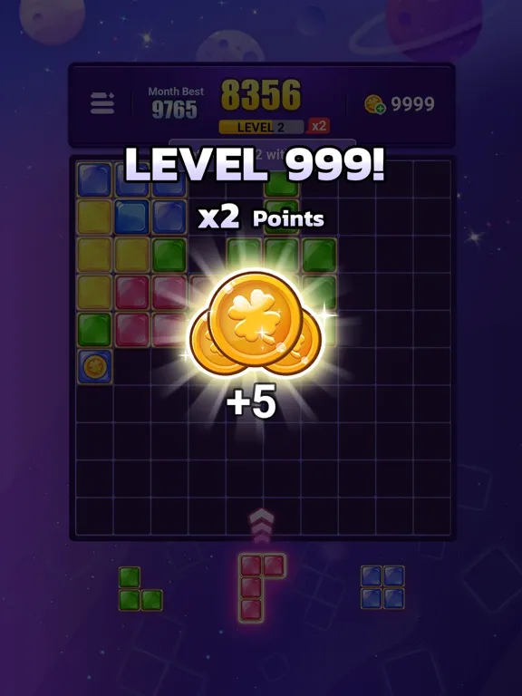 Block Puzzle Jewel :Gem Legend iPad  स्क्रीनशॉट
