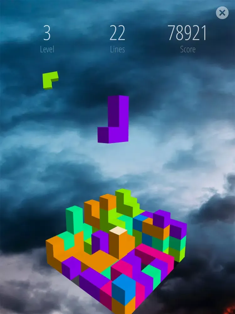 3DTRIS iPad  سکرین شاٹس