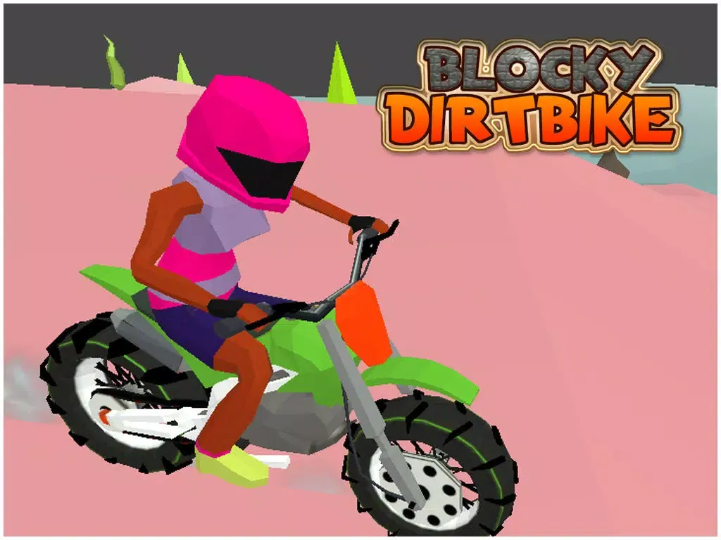 Blocky Dirt Bike iPad 应用截图